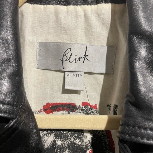 BLINK by DANIER | Leather Moto Jacket - Picture 2 of 11